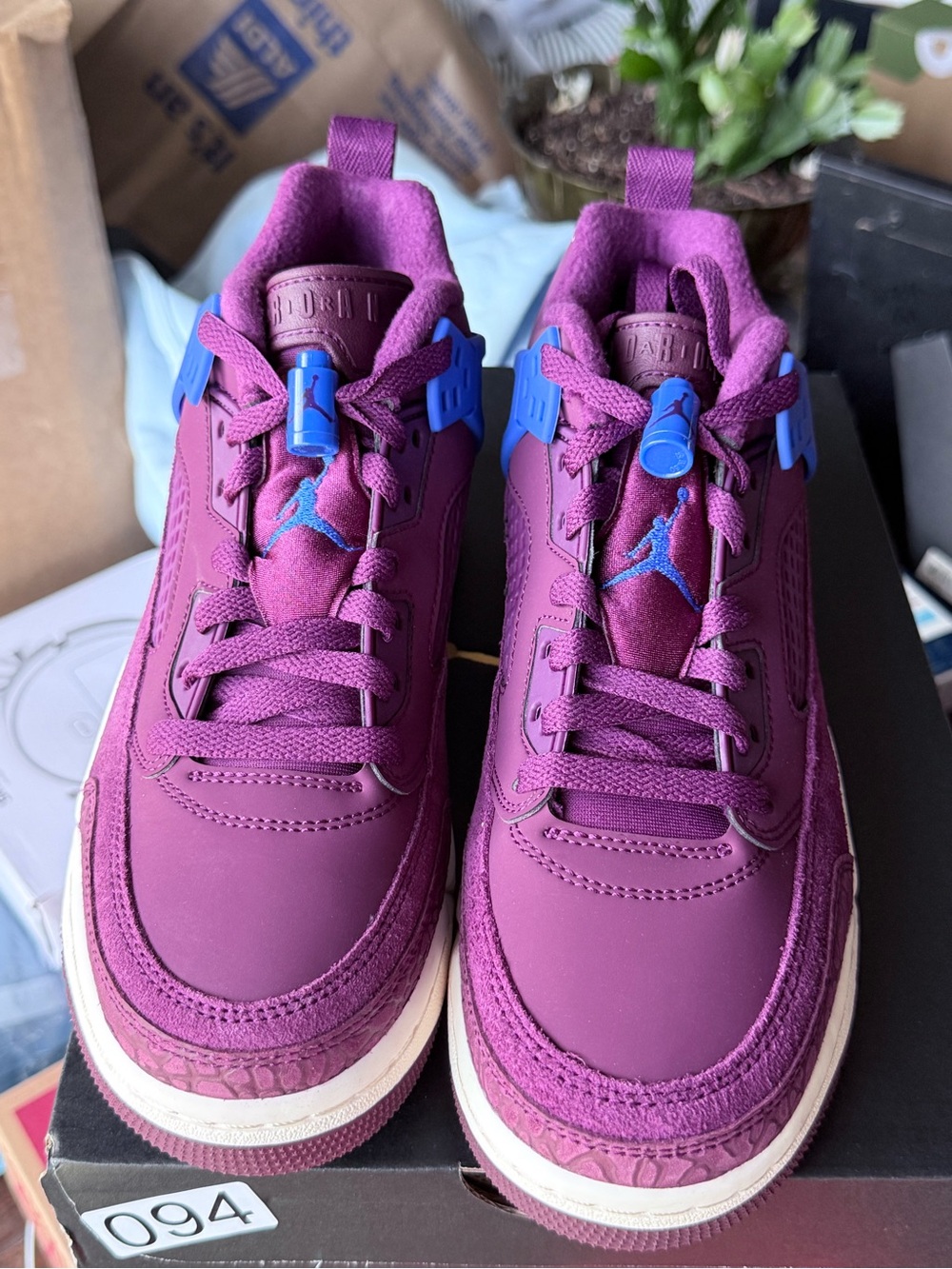 Jordan Spizike Low "Bordeaux - Picture 4 of 8